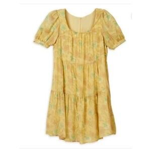 2022 Disney Parks Cinderella Floral Roses Mini Dress For Girls Size Medium